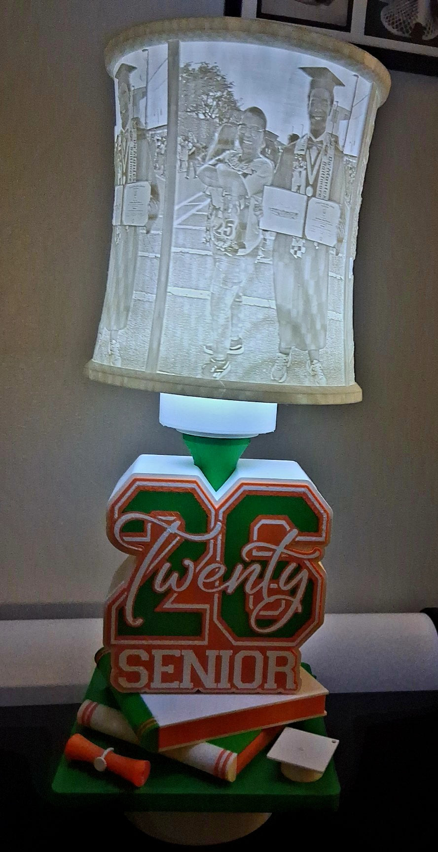 3d Printed Graduation Lamp
