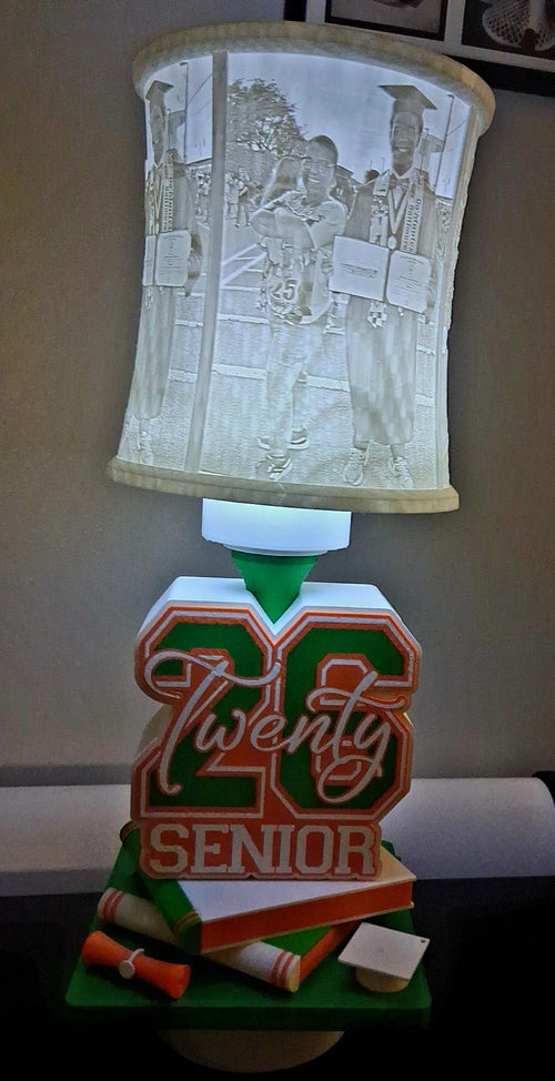 3d Printed Graduation Lamp