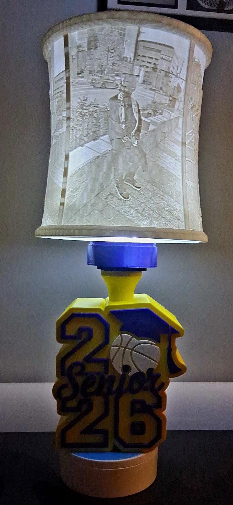 3d Printed Graduation Lamp