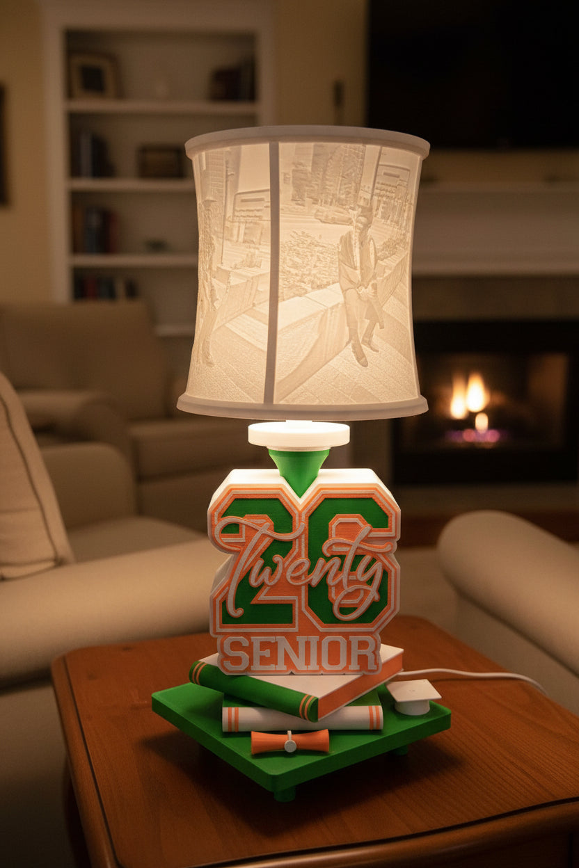 3d Printed Graduation Lamp