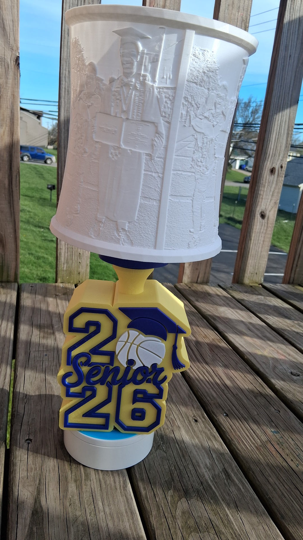 3d Printed Graduation Lamp